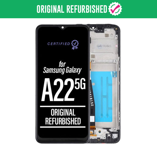 Original Refurbished LCD Touch Screen + Frame Compatible For Galaxy A22 5G 2021 A226