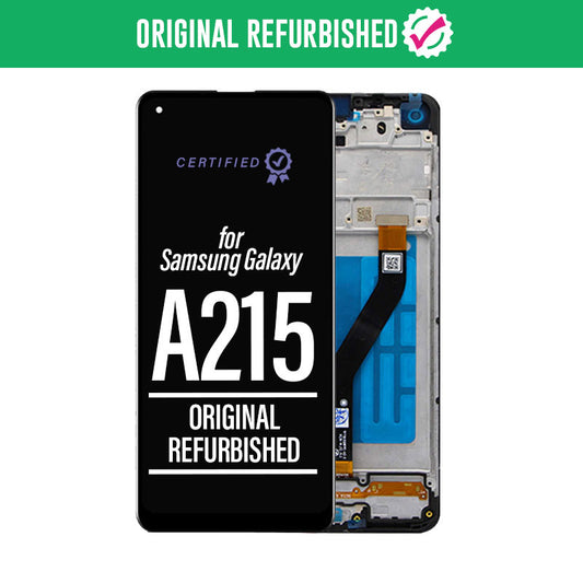 Refurbished LCD Touch Screen + Frame Compatible For Galaxy A21 2020 A215