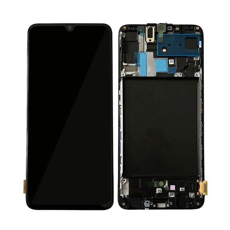 Incell LCD Touch Screen Assembly with Frame Compatible For Galaxy A70 2019 A705