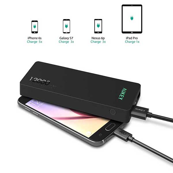 Aukey 12000mAh Ai Power Bank PB-N28