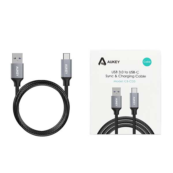 Aukey USB to Type-C Cable CB-CD3 2m