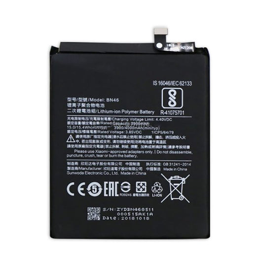 Premium Battery for Xiaomi Redmi Note 8 | Redmi 7 BN46 3900mAh Battery Replacement