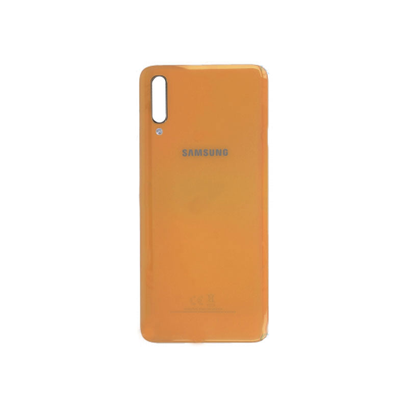 Back Battery Cover Replacement for Galaxy A70 2019 A705- Orange
