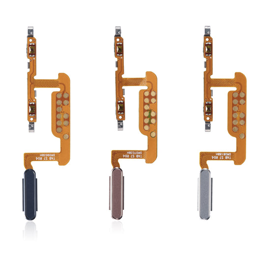 Power & Fingerprint Reader With Flex Cable Compatible For Galaxy Tab S7 (T870 / T875 / T876 / T878)