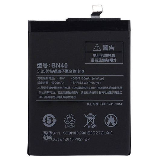 Xiaomi Redmi 4 Pro BN40 Battery Replacement