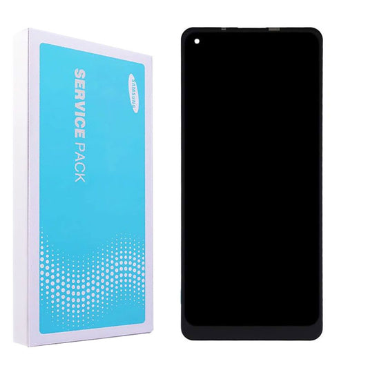 LCD Digitizer Screen Assembly Replacement with Frame Service Pack for Galaxy A21 2020 A215