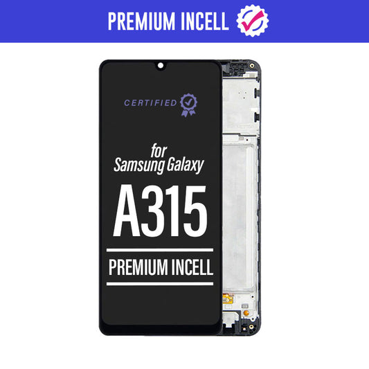 Premium Incell LCD Touch Screen Assembly + Frame Compatible For Galaxy A31 2020 A315