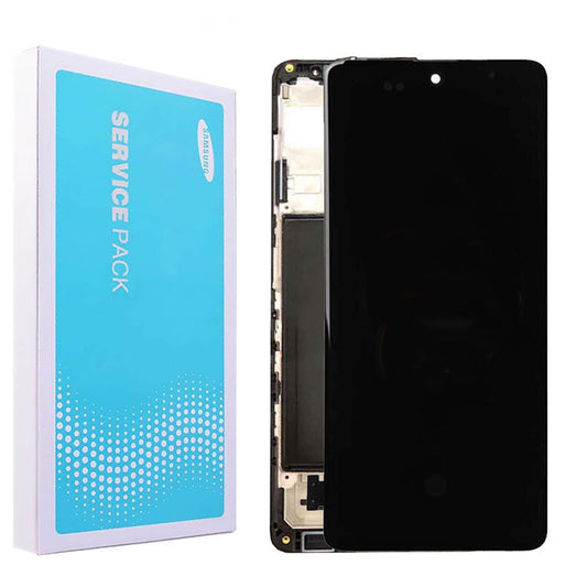 LCD Digitizer Screen Assembly with Frame Service Pack for Galaxy A51 2020 A515