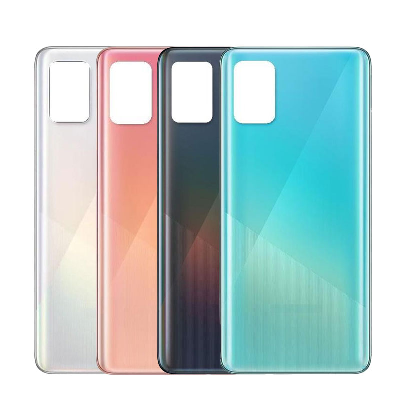 Galaxy A71 2020 A715 Back Battery Cover Glass Replacement With Camera Lens
