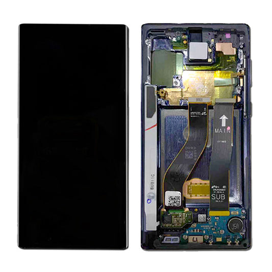 LCD Digitizer Screen Assembly With Frame Original for Galaxy Note 10 N970 - Taken Out From New Phone