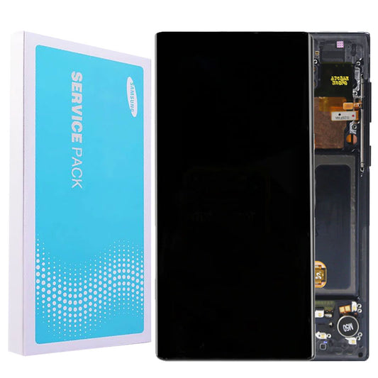LCD Digitizer Screen Assembly with Frame Service Pack for Galaxy Note 10 Plus 5G N976