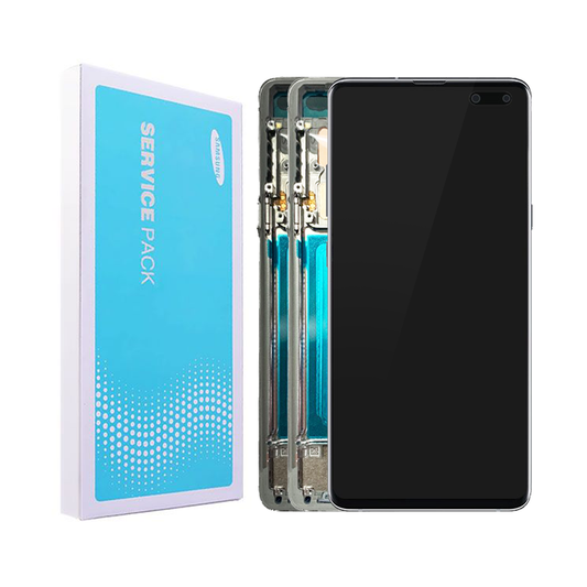 LCD Digitizer Screen Assembly with Frame Service Pack for Galaxy S10 5G SM-G977
