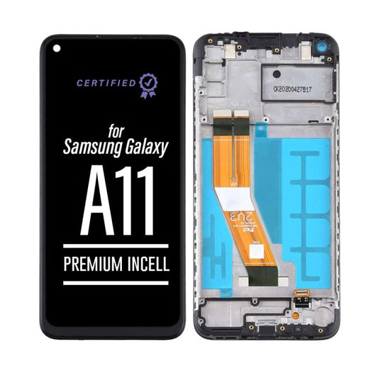 Premium Incell LCD Touch Screen Assembly + Frame Compatible For Galaxy A11 2020 A115