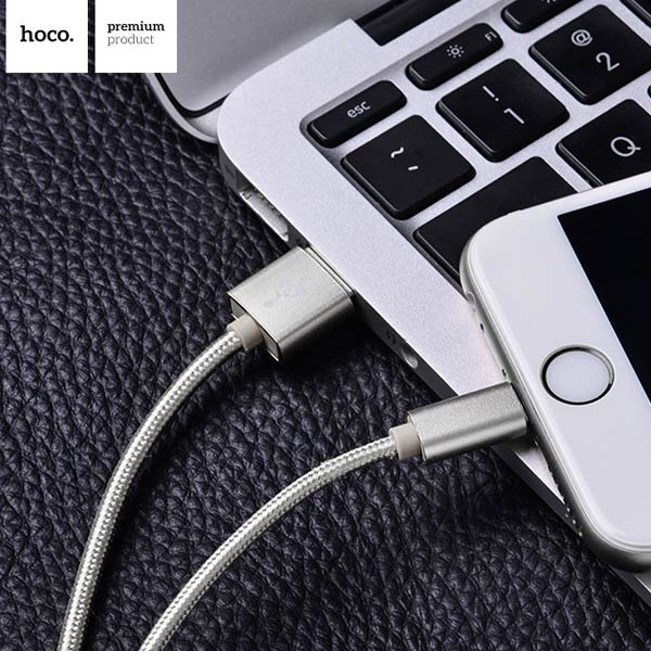 Hoco Cable Rapid Charging Cable Lightning USB 1m X2