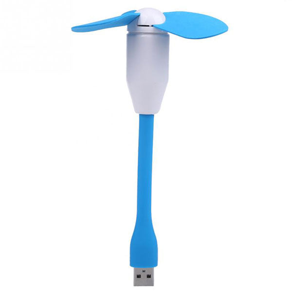 HOCO USB Fan F3 Bamboo Dragonfly Blue