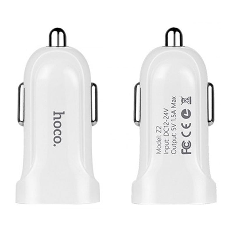 Hoco Z2 Single USB Car Charger