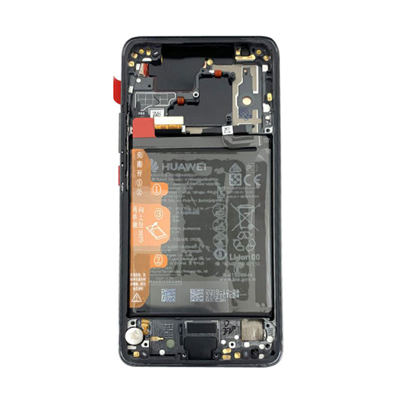 LCD Digitizer Screen Assembly Service Pack with Battery for Huawei Mate 20 Pro