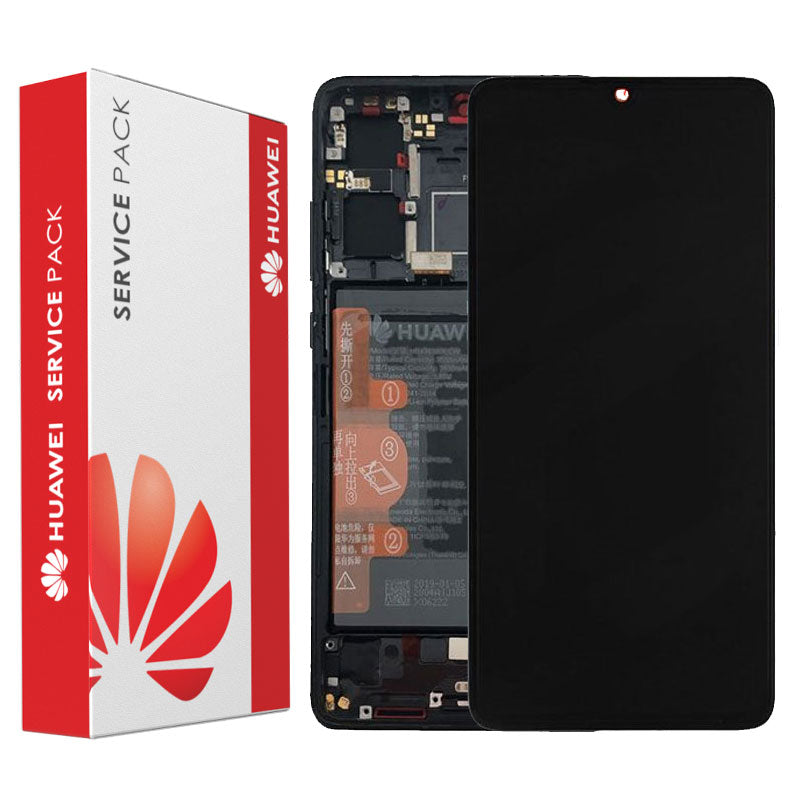 LCD Digitizer Screen Assembly and Battery Service Pack for Huawei P30