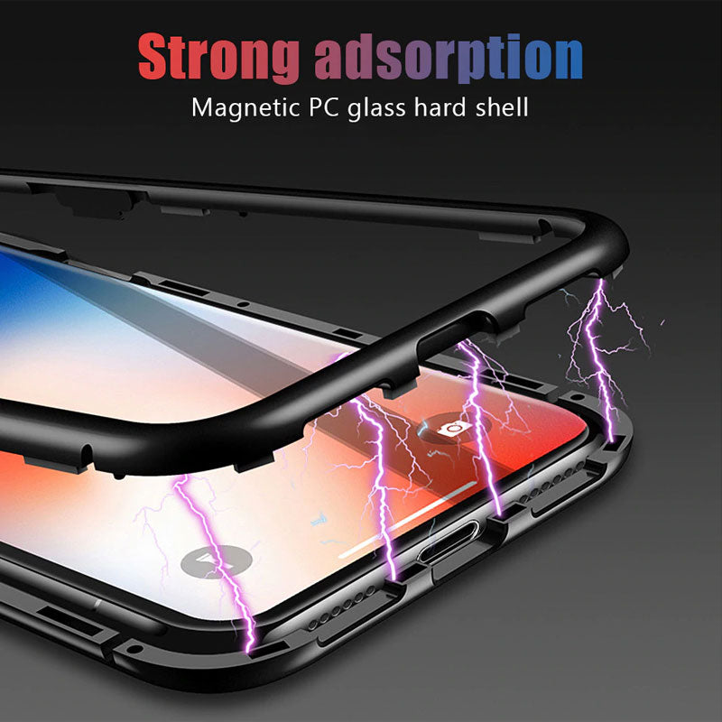 iPhone XR Full 360 Magnet Metal Case