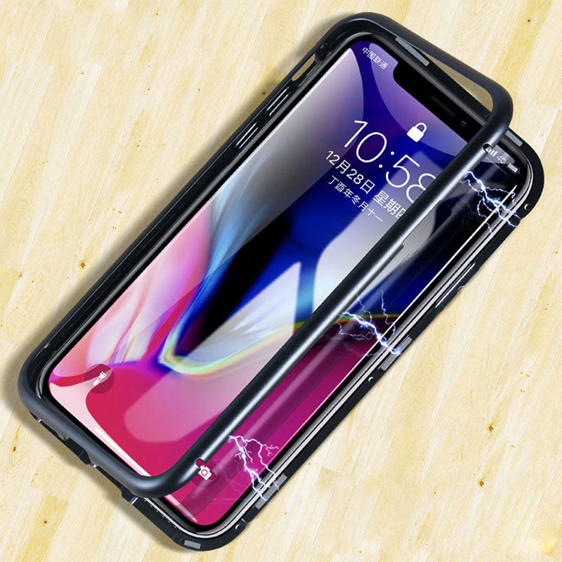iPhone XR Full 360 Magnet Metal Case