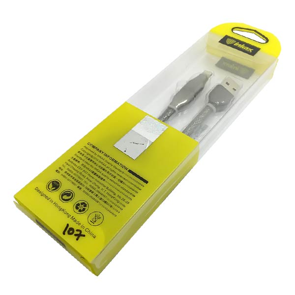 Inkax 2 in 1 Charger Cable 1m CK16