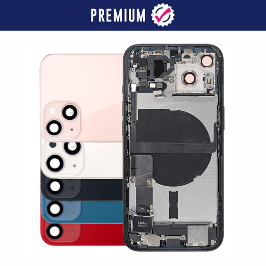 Premium Full Back Cover Housing Assembly with Premium Small Parts Compatible for iPhone 13