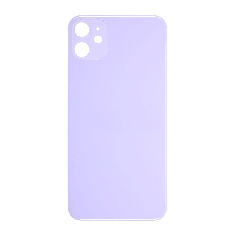 Premium Back Cover Glass Replacement Compatible for iPhone 11-Big Camera Hole