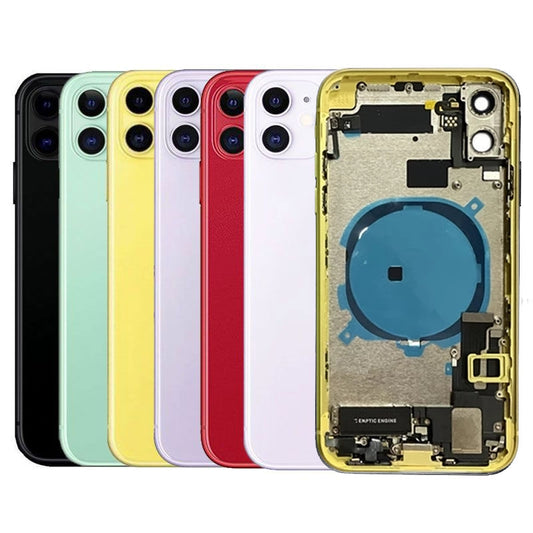 Back Cover Housing Full Assembly with Parts for iPhone 11