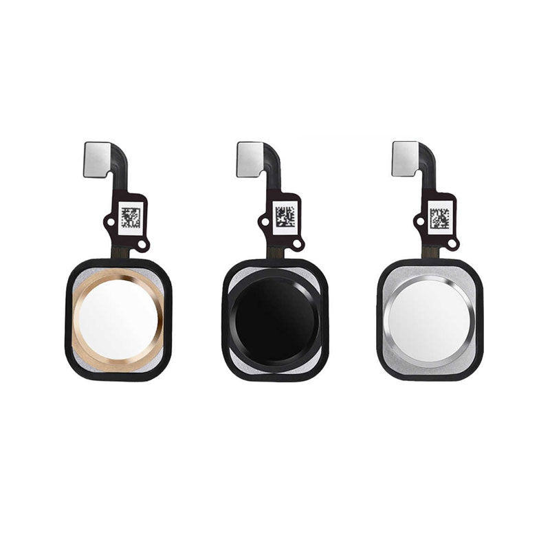 Finger Print Home Button Sensor Assembly Flex with Rubber for iPhone 6