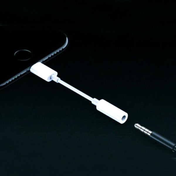 Lightning to 3.5mm Jack AUX Audio Headphone Jack Adapter