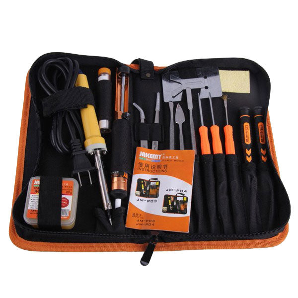 Jakemy DIY Welding Soldering Tool Set 23 in 1 Kit JM-P03