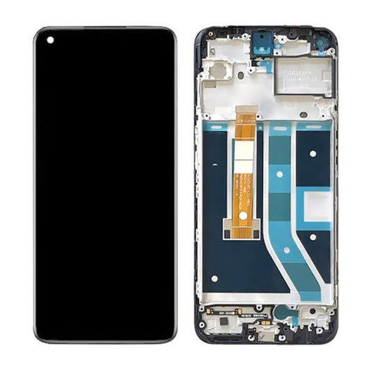 LCD Digitizer Screen Frame Assembly Replacement for OnePlus Nord N100