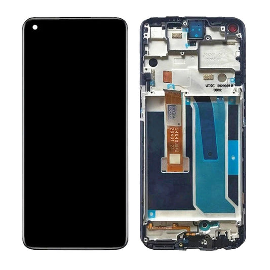 LCD Digitizer Screen Frame Assembly Replacement for OnePlus Nord N10
