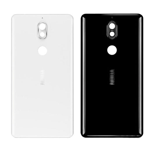 Nokia 7 Back Battery Cover Glass with Camera Lens Replacement