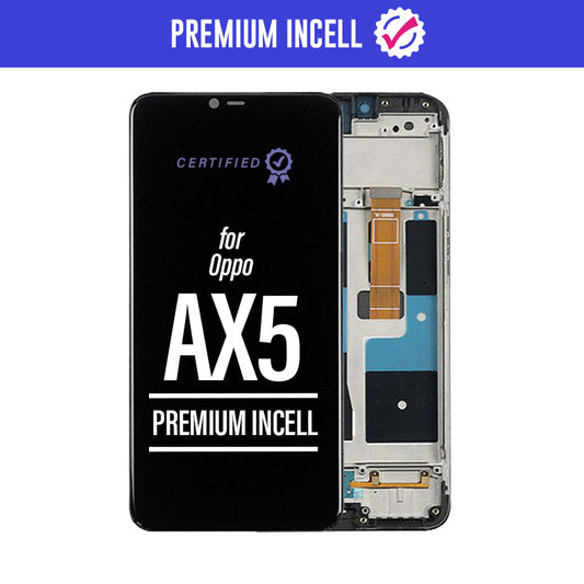LCD Digitizer Assembly Replacement With Frame for Oppo A3s/ AX5/ A5