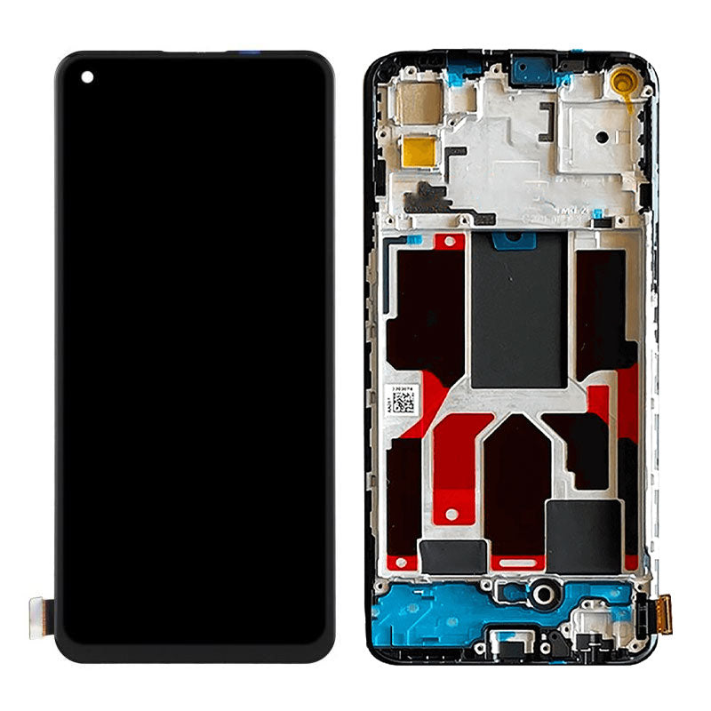 LCD Digitizer + Frame Replacement for Oppo Find X3 Lite/ Reno5