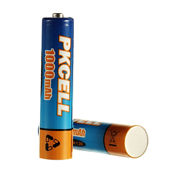 Pkcell Ni-Mh AAA 1000mAh 1.2V 2pcs pack
