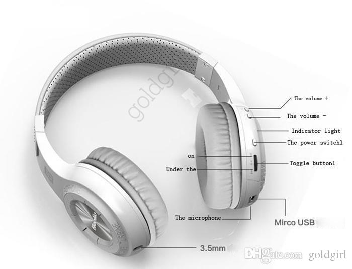 Bluedio H+ Turbine Bluetooth 4.1 Headphone