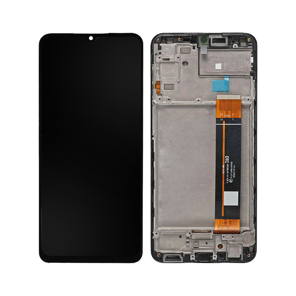 LCD Touch Screen Assembly + Frame Service Pack for Galaxy A23 A235 4G 2022