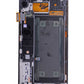 LCD Digitizer Screen Assembly with Frame Service Pack for Galaxy S6 Edge G925 - White