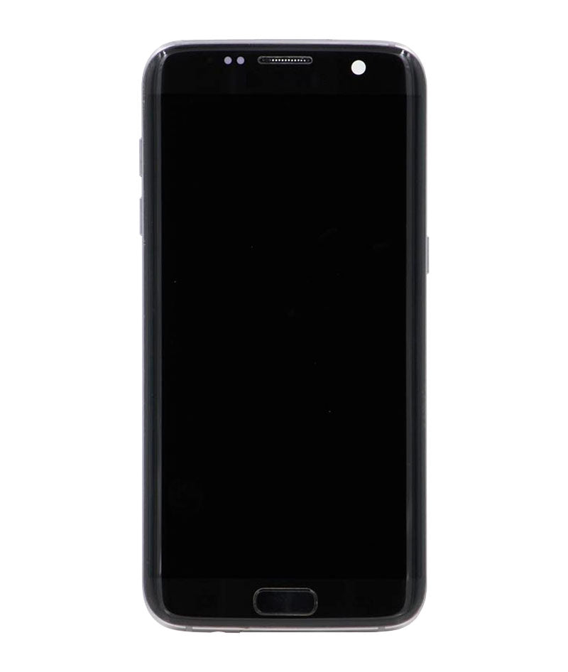LCD Digitizer Screen Assembly With Frame Service Pack for Galaxy S7 Edge G935 - Black