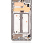 LCD Digitizer Screen Assembly with Frame Service Pack for Galaxy S10 5G G977 - Crown Silver