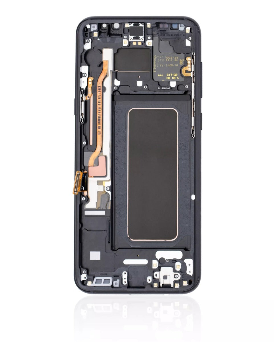 LCD Digitizer Screen Assembly With Frame Service Pack for Galaxy S8 Plus G955 - Midnight Black