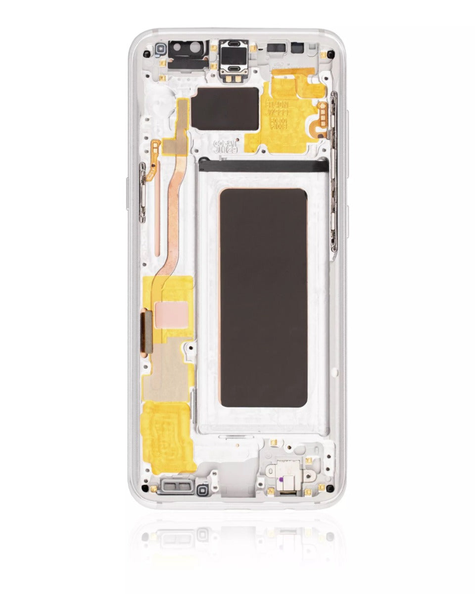 LCD Digitizer Screen Assembly With Frame Service Pack for Galaxy S8 G950 - Arctic Silver