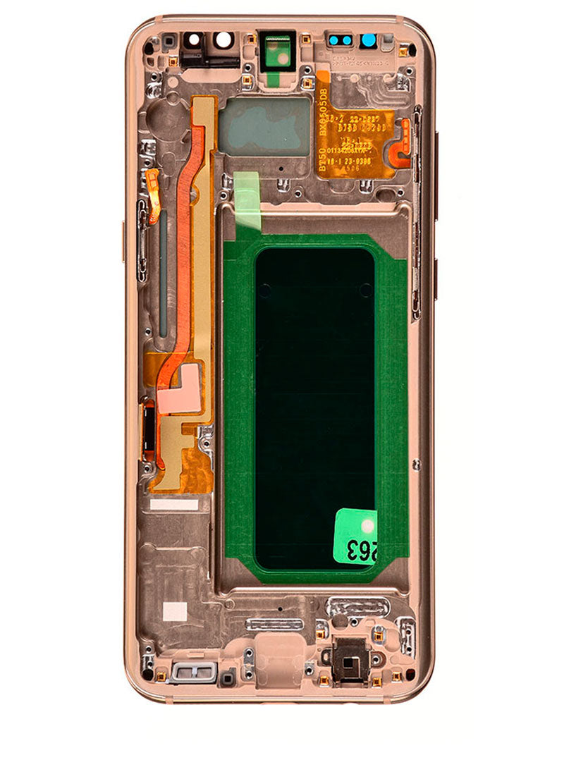 LCD Digitizer Screen Assembly With Frame Service Pack for Galaxy S8 G950 - Maple Gold