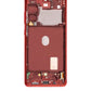 LCD Digitizer Screen Assembly with Frame Service Pack Replacement for Galaxy S20 FE G780-G781 - Cloud Red