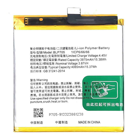 BLP705 Battery Replacement For Oppo Reno 10x Zoom/ Reno 5G
