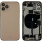 iPhone 11 Pro Back Housing With Small Parts - Gold