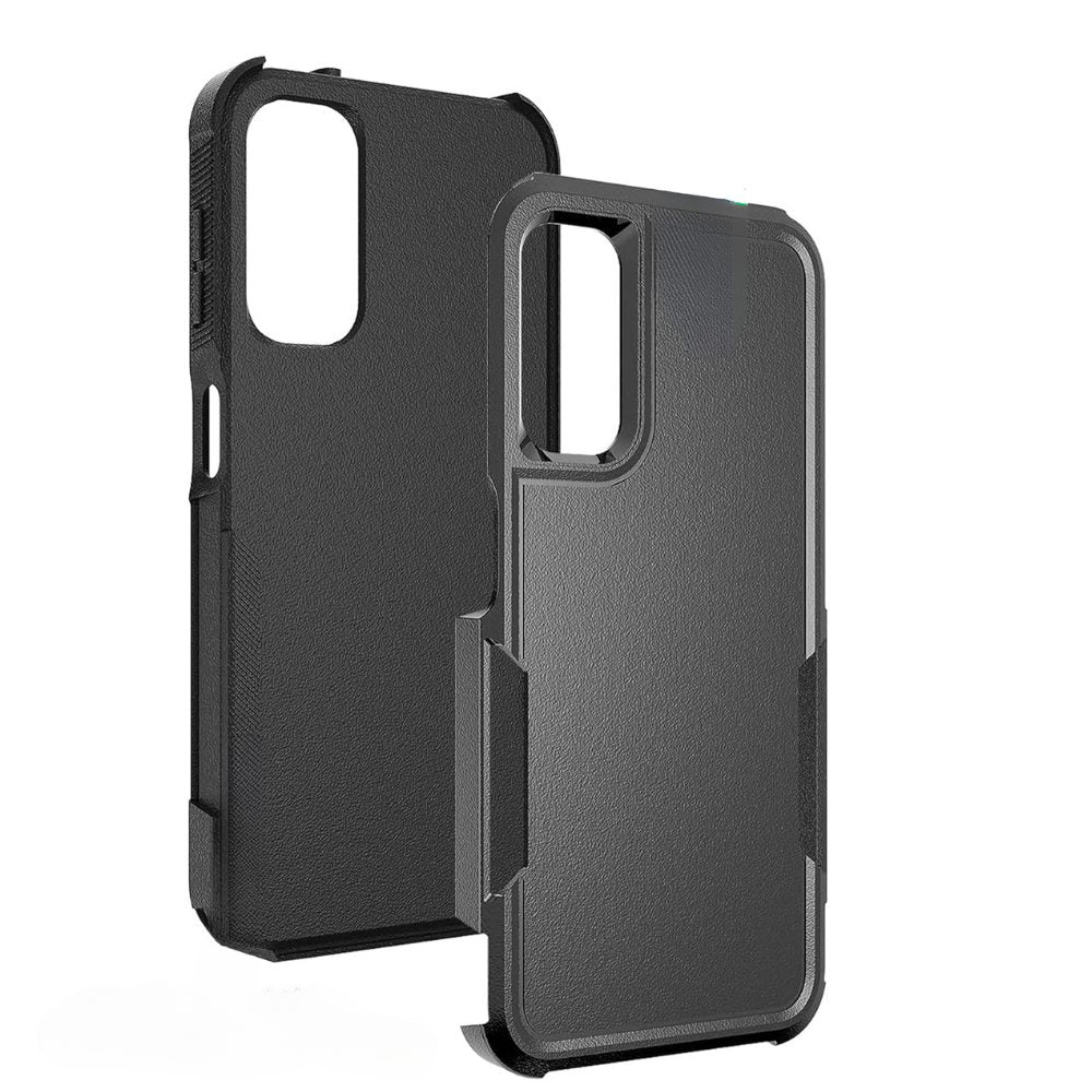 Shockproof Commuter Case Cover for Galaxy A37 5G - Black