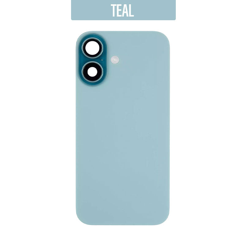 Back Glass Cover For iPhone 16 (With Camera Frame and Magsafe Magnet)